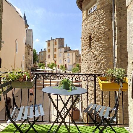 Joli Appartement De Charme Renove En Centre Ville Aubenas Dış mekan fotoğraf